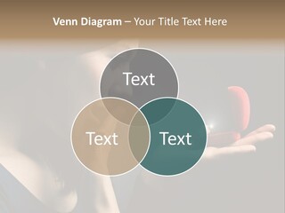 Woman Magic Diamond PowerPoint Template