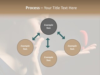Woman Magic Diamond PowerPoint Template