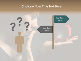 Woman Magic Diamond PowerPoint Template