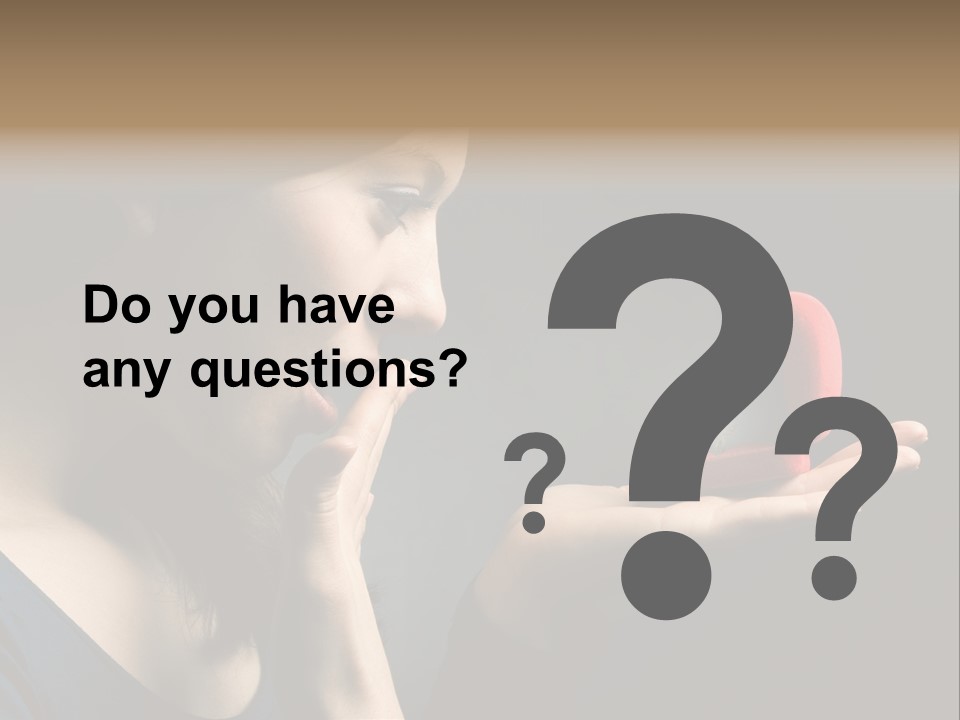 Woman Magic Diamond PowerPoint Template