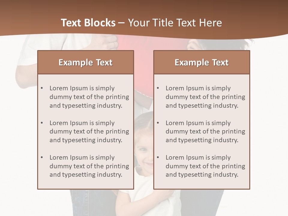 Teenager Male Parent PowerPoint Template