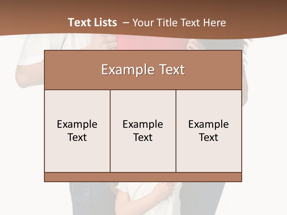 Teenager Male Parent PowerPoint Template