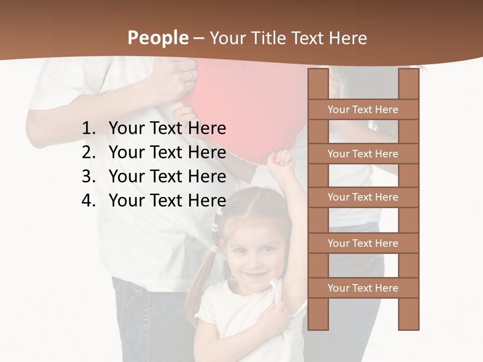 Teenager Male Parent PowerPoint Template