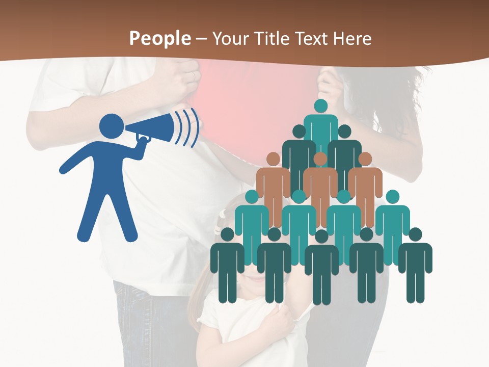 Teenager Male Parent PowerPoint Template