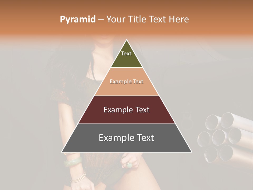 Women Glamor Air PowerPoint Template