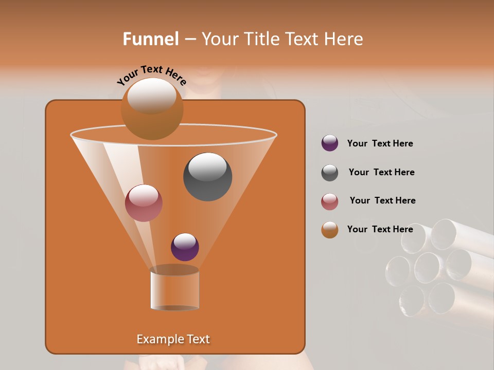 Women Glamor Air PowerPoint Template