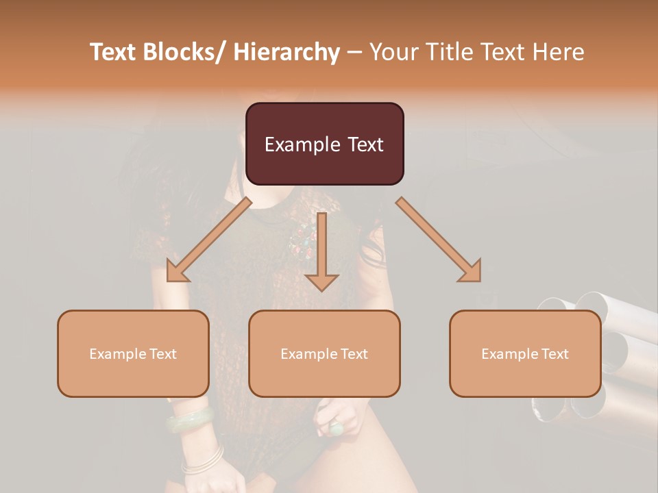 Women Glamor Air PowerPoint Template
