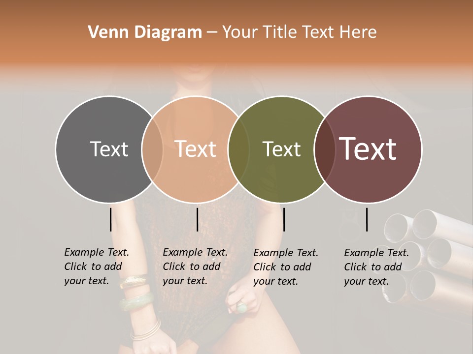 Women Glamor Air PowerPoint Template