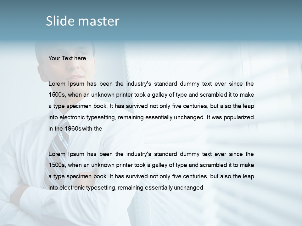 Corporate Business Executive PowerPoint Template
