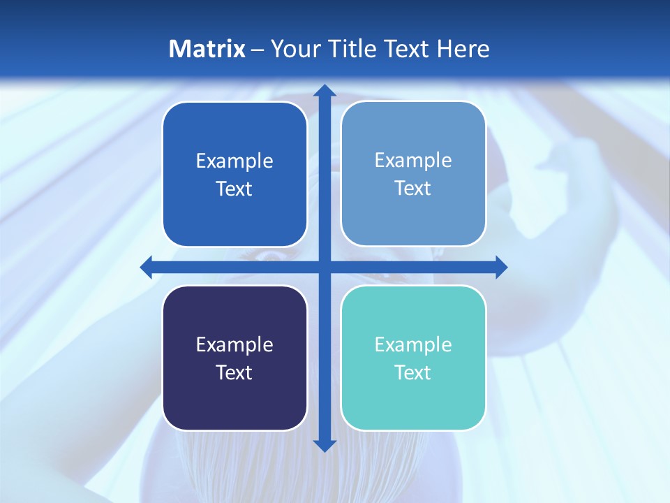 Sunbathing Protection Spa PowerPoint Template