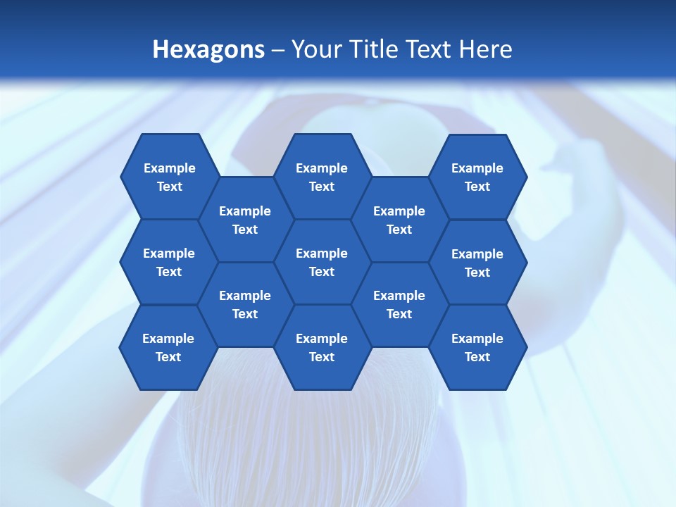 Sunbathing Protection Spa PowerPoint Template