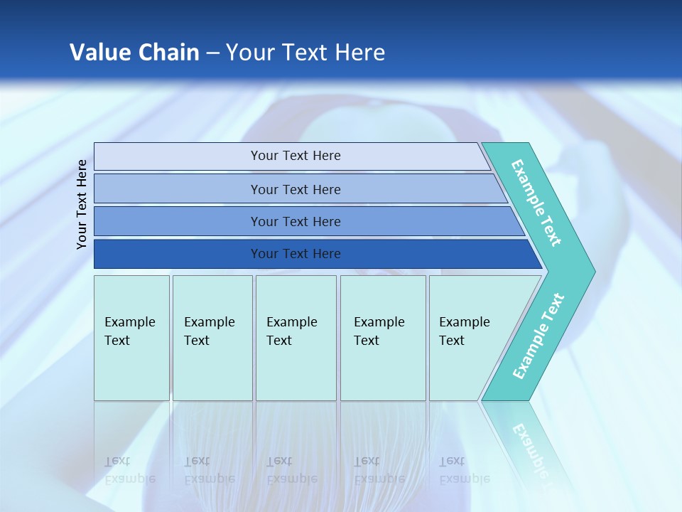 Sunbathing Protection Spa PowerPoint Template