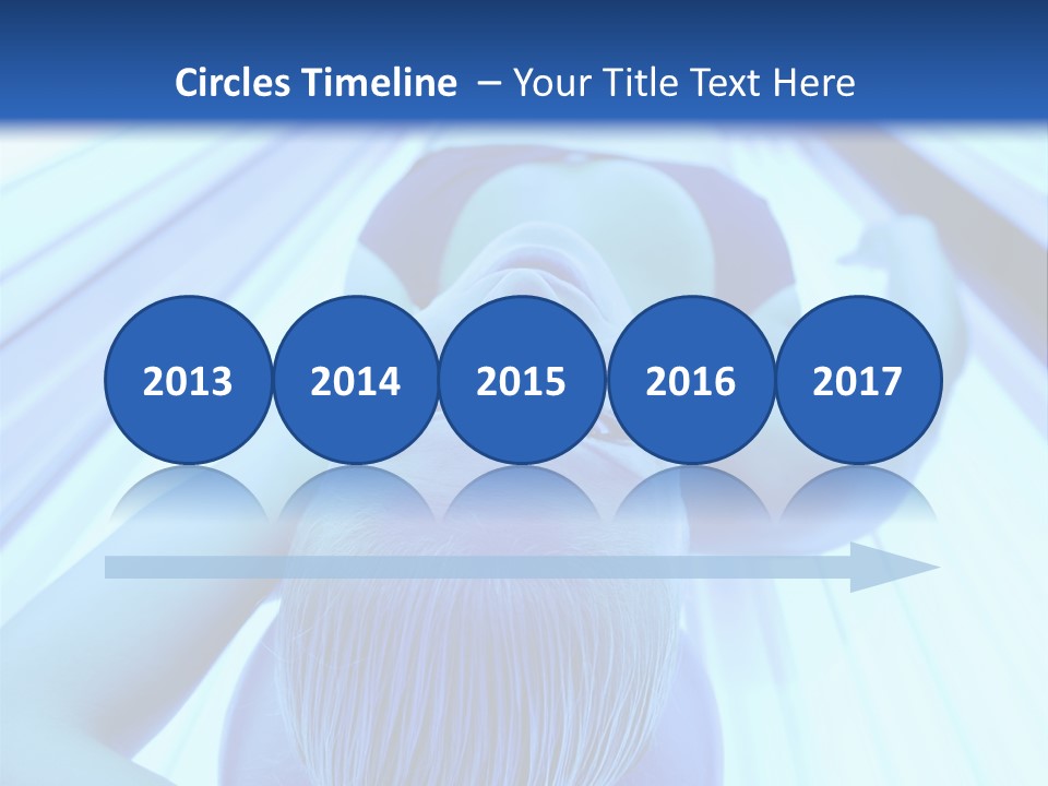 Sunbathing Protection Spa PowerPoint Template