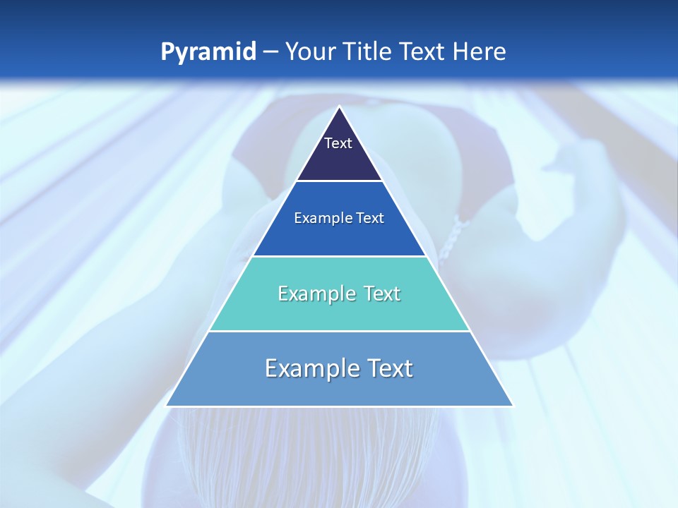 Sunbathing Protection Spa PowerPoint Template
