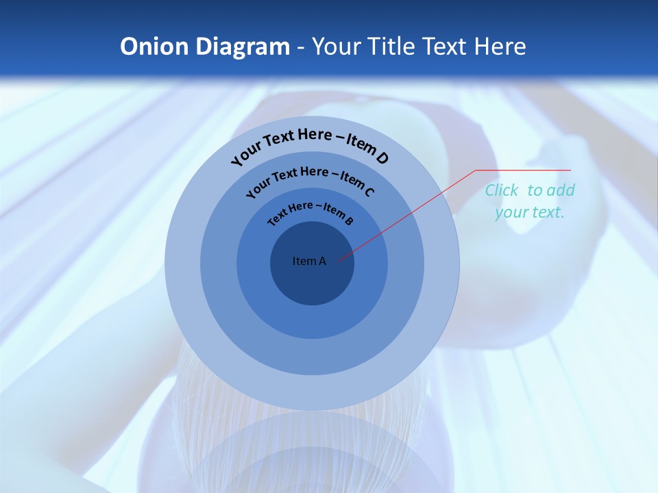 Sunbathing Protection Spa PowerPoint Template