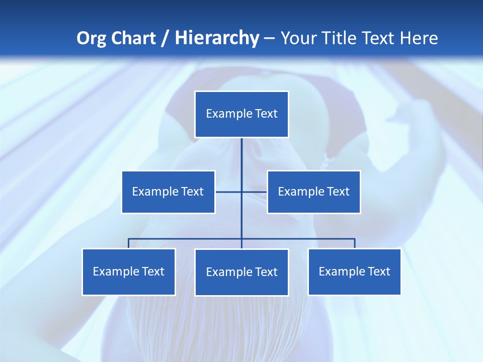Sunbathing Protection Spa PowerPoint Template