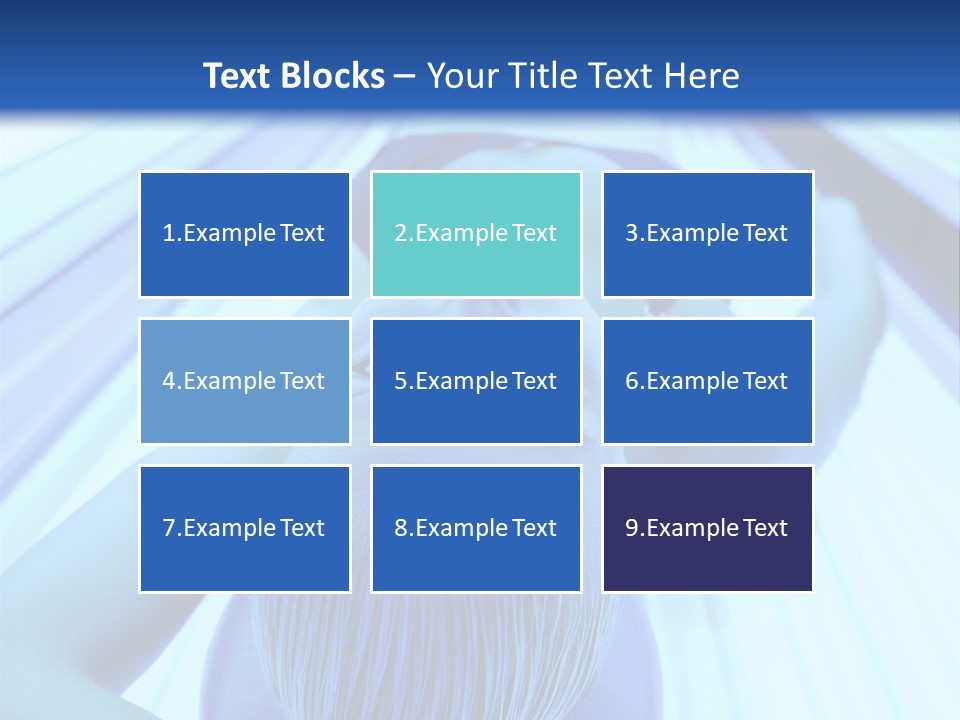 Sunbathing Protection Spa PowerPoint Template