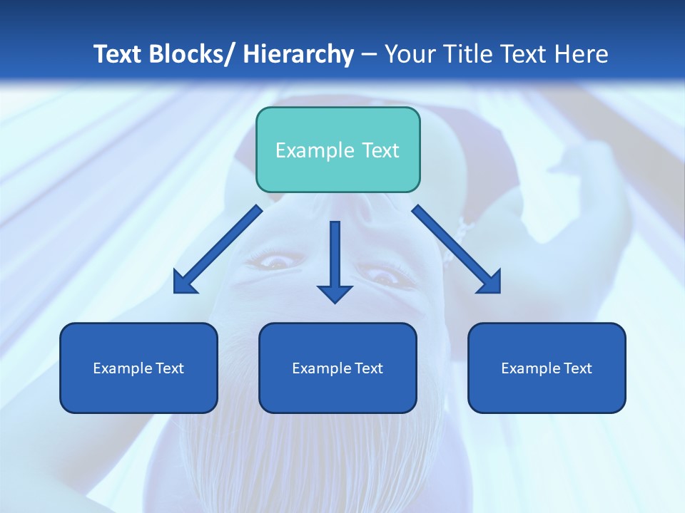Sunbathing Protection Spa PowerPoint Template