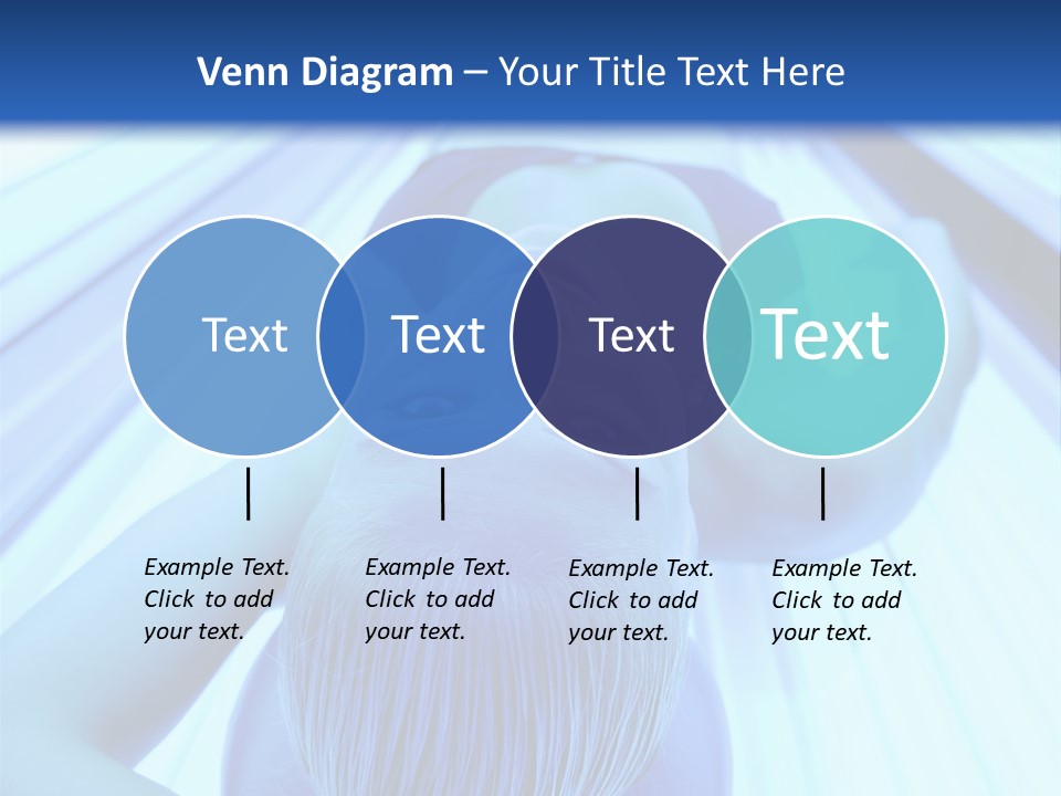 Sunbathing Protection Spa PowerPoint Template