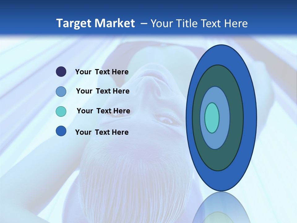 Sunbathing Protection Spa PowerPoint Template