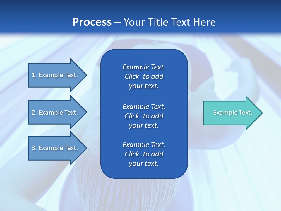 Sunbathing Protection Spa PowerPoint Template