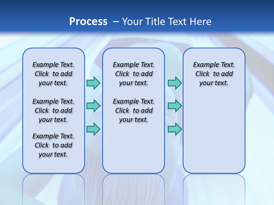 Sunbathing Protection Spa PowerPoint Template