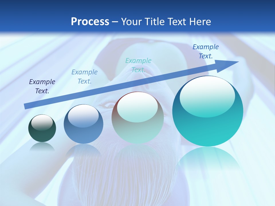 Sunbathing Protection Spa PowerPoint Template