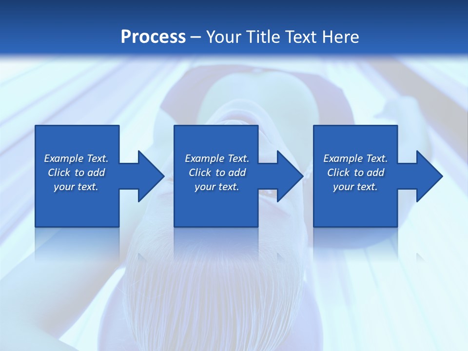 Sunbathing Protection Spa PowerPoint Template