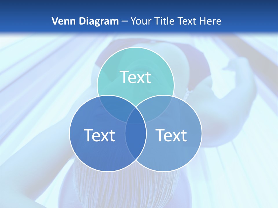 Sunbathing Protection Spa PowerPoint Template