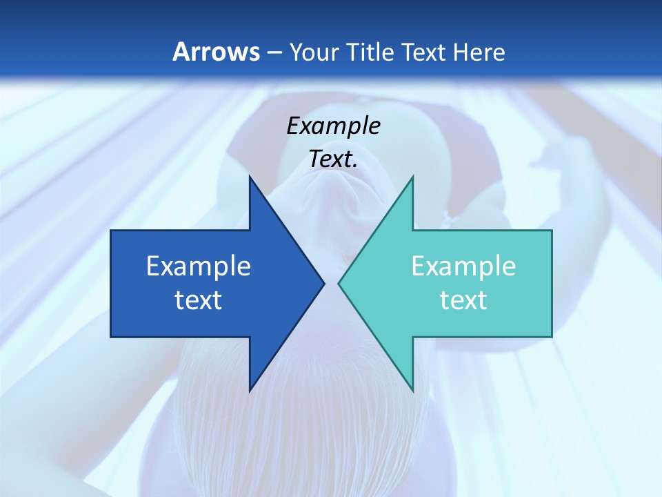 Sunbathing Protection Spa PowerPoint Template