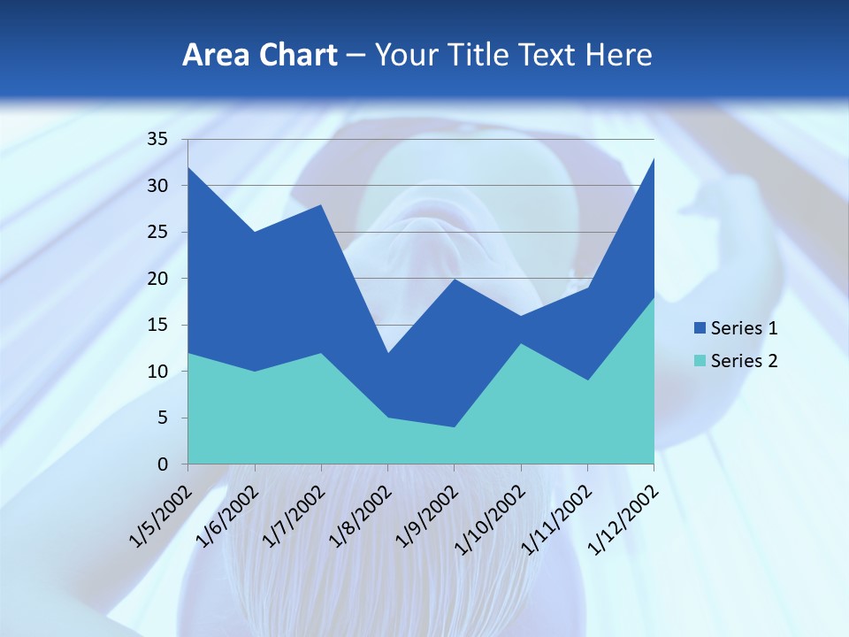 Sunbathing Protection Spa PowerPoint Template