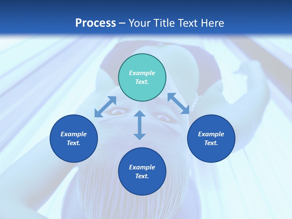 Sunbathing Protection Spa PowerPoint Template