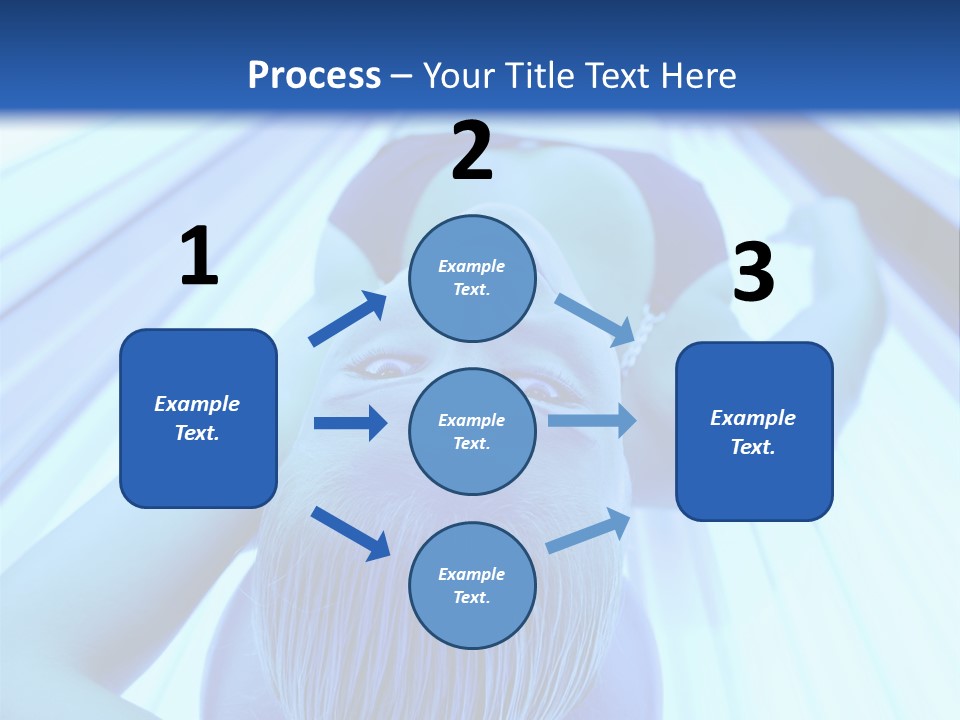 Sunbathing Protection Spa PowerPoint Template