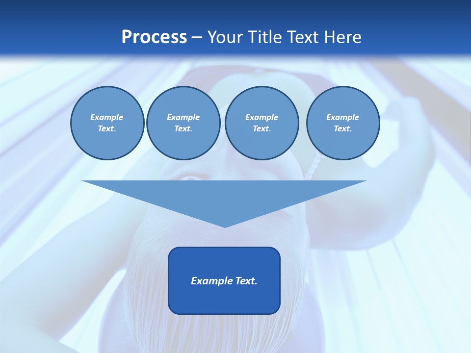 Sunbathing Protection Spa PowerPoint Template