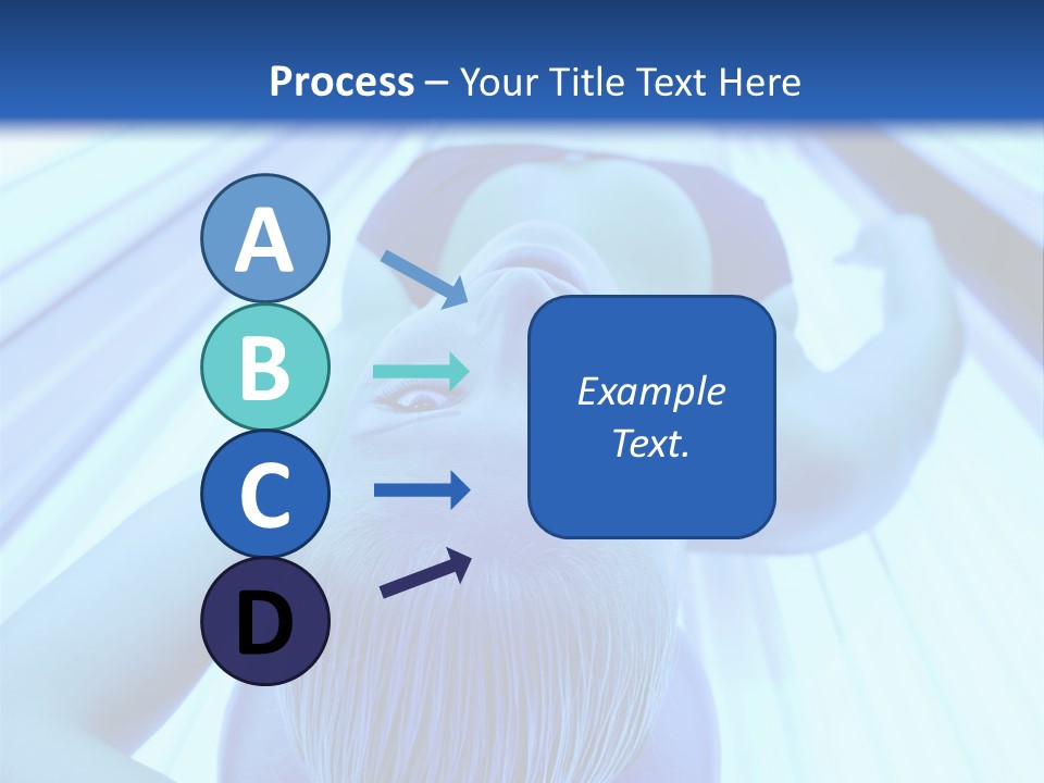 Sunbathing Protection Spa PowerPoint Template