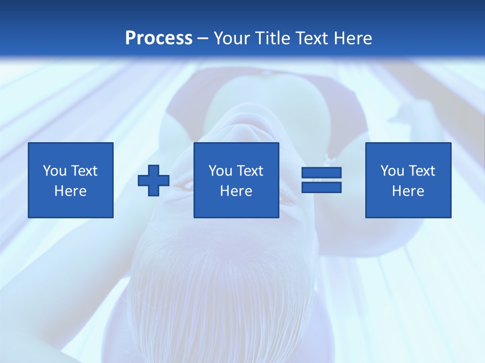 Sunbathing Protection Spa PowerPoint Template