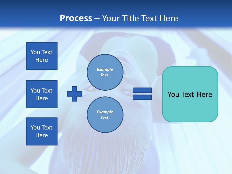 Sunbathing Protection Spa PowerPoint Template