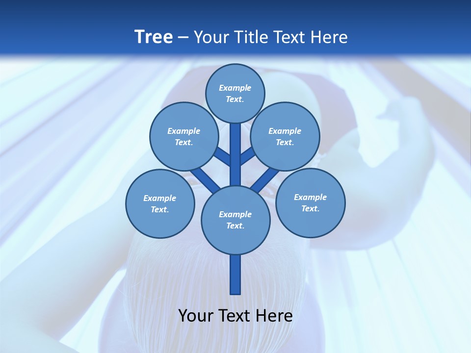 Sunbathing Protection Spa PowerPoint Template