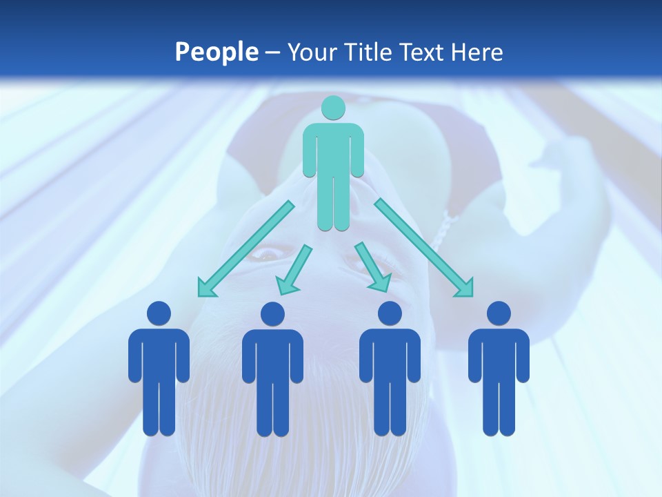 Sunbathing Protection Spa PowerPoint Template