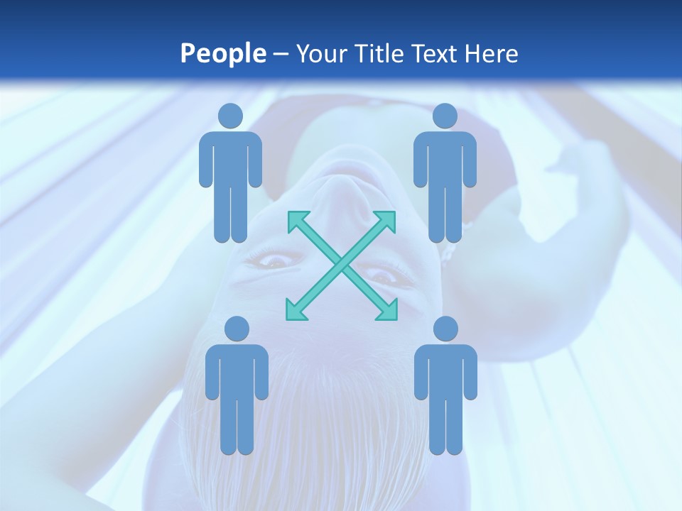 Sunbathing Protection Spa PowerPoint Template