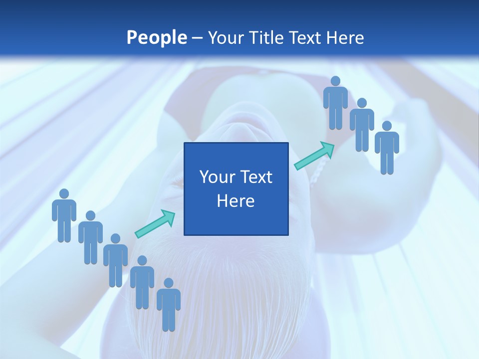 Sunbathing Protection Spa PowerPoint Template
