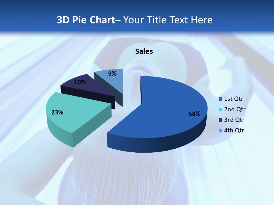 Sunbathing Protection Spa PowerPoint Template
