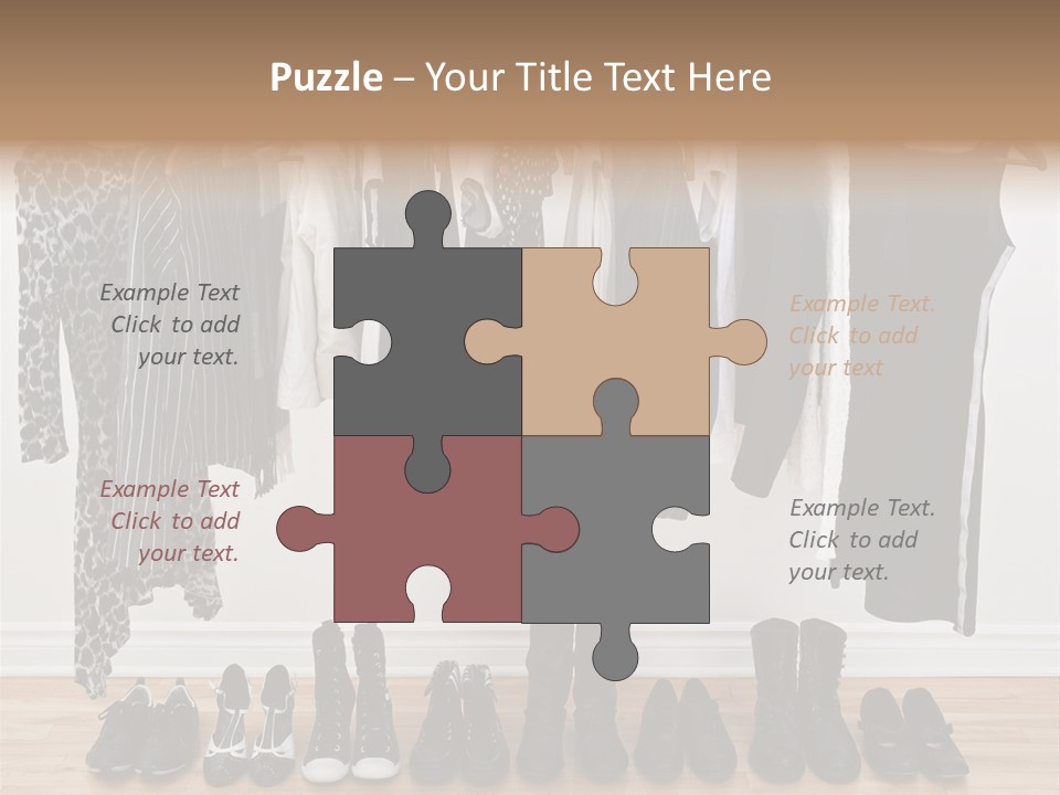 Shirt Casual Room PowerPoint Template