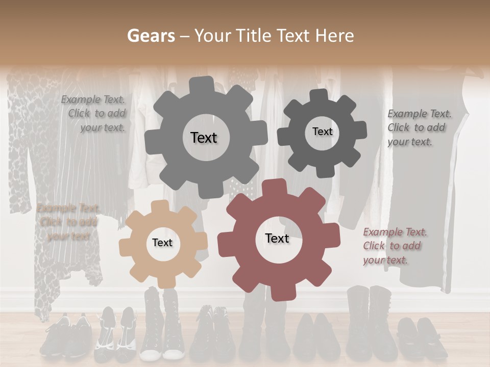 Shirt Casual Room PowerPoint Template