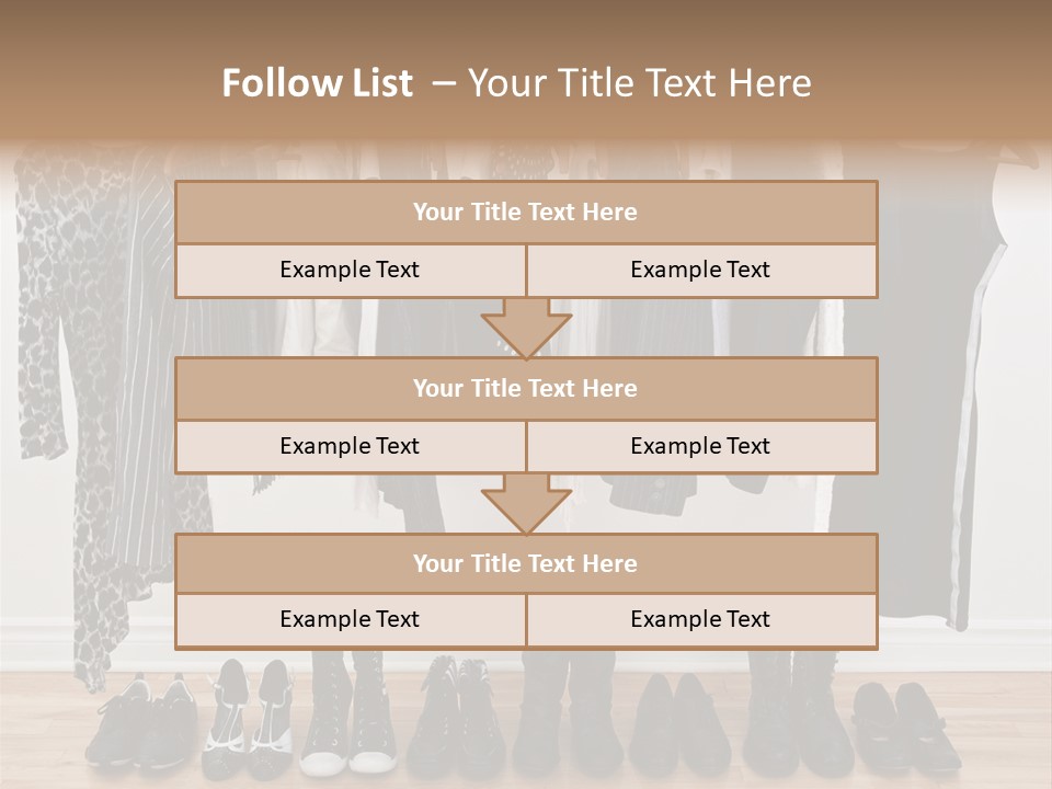 Shirt Casual Room PowerPoint Template