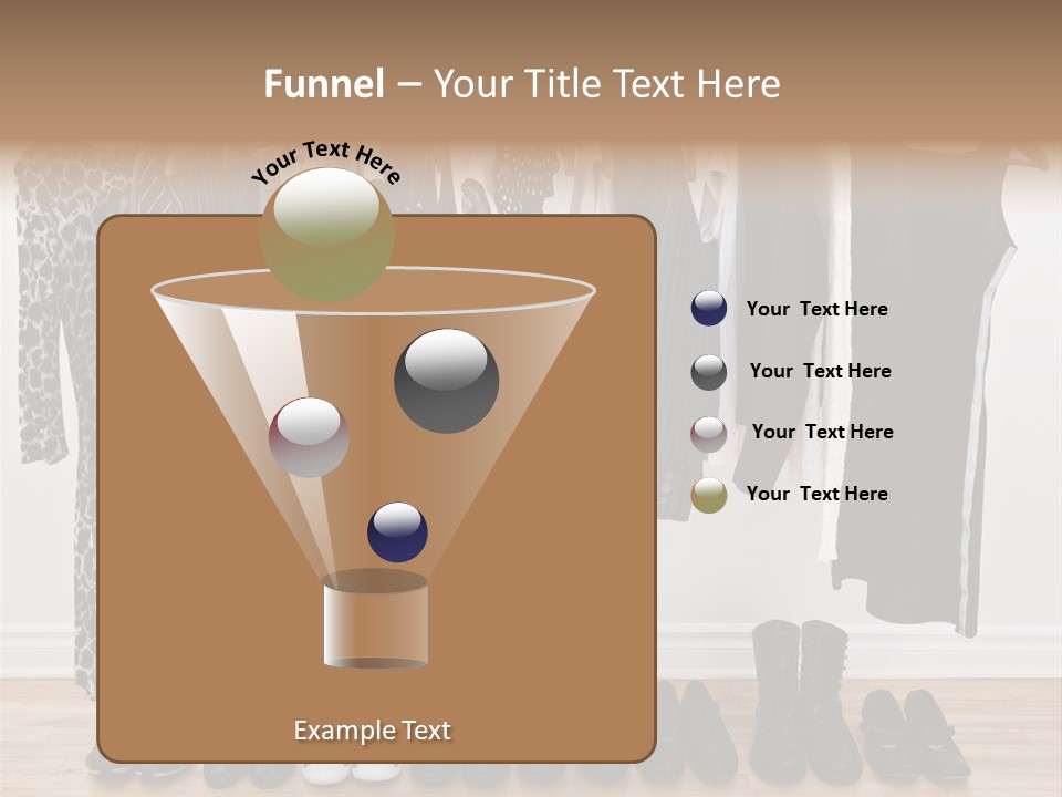 Shirt Casual Room PowerPoint Template