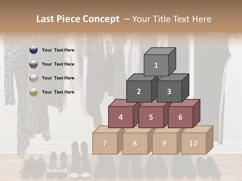 Shirt Casual Room PowerPoint Template