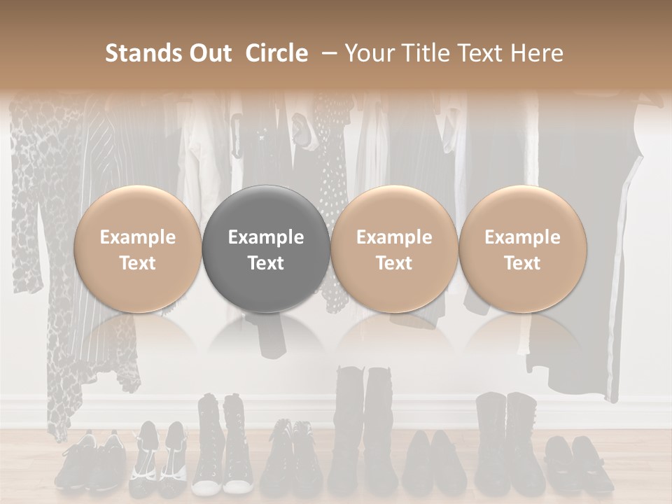 Shirt Casual Room PowerPoint Template