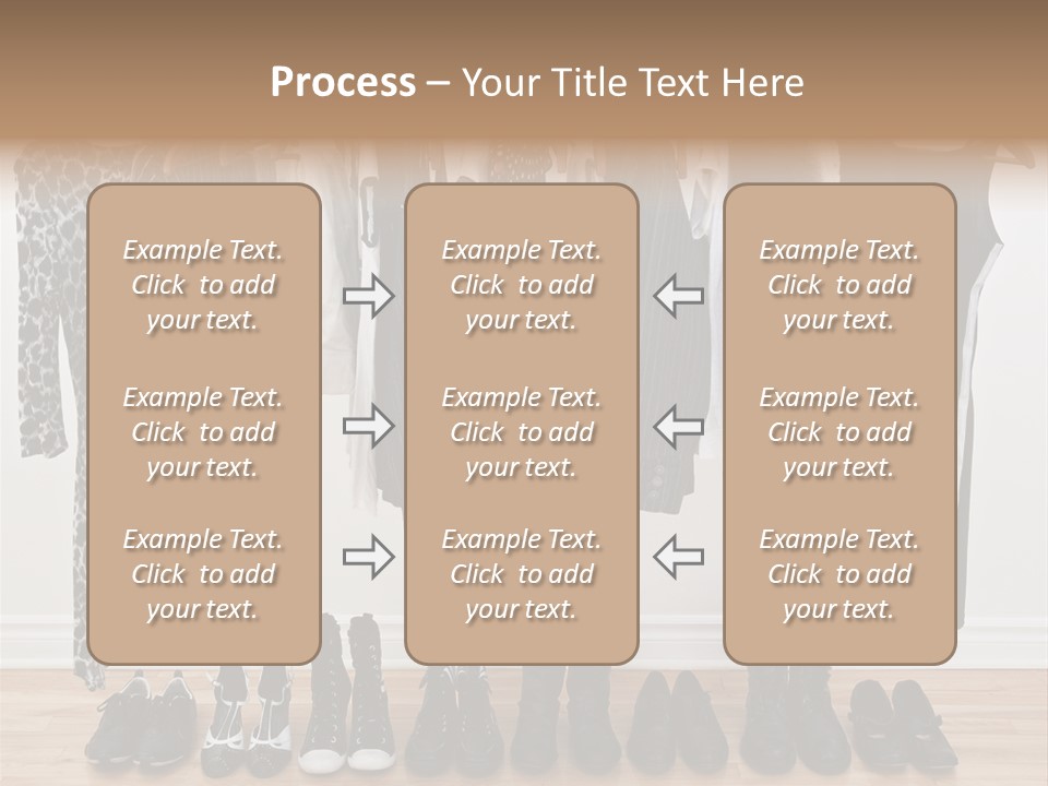 Shirt Casual Room PowerPoint Template