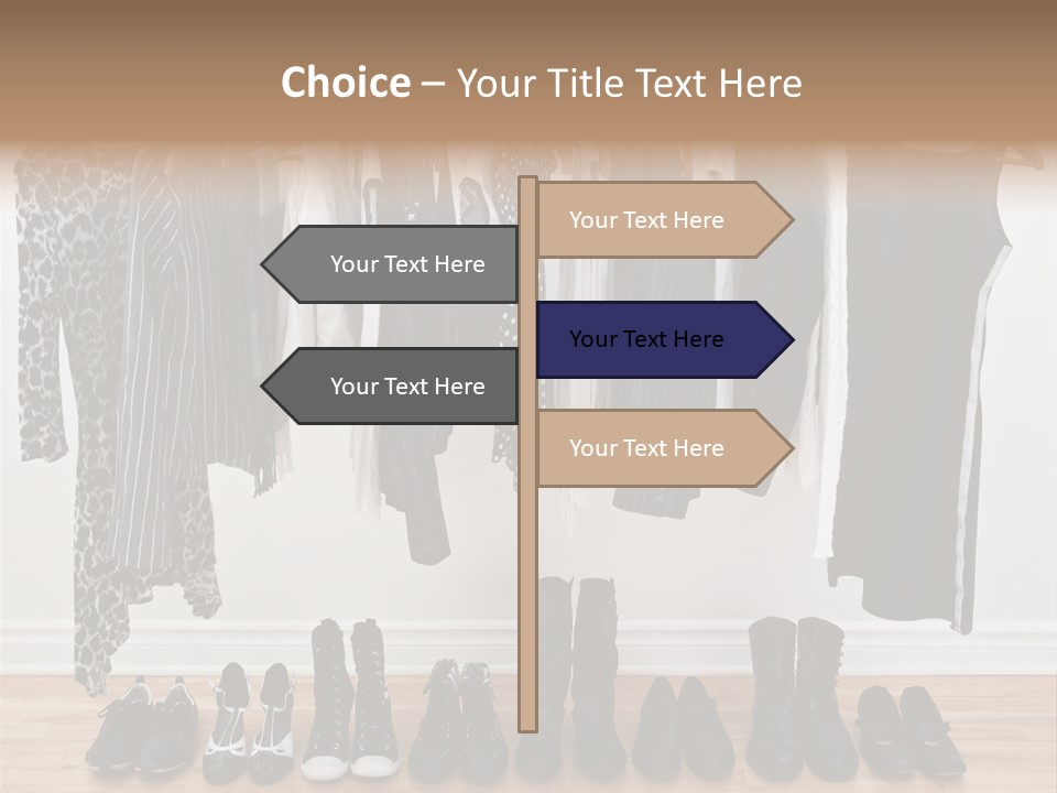 Shirt Casual Room PowerPoint Template